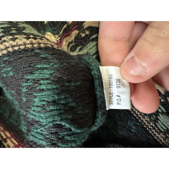 Signatures Northern‎ Isles Hand Knit Button Cabincore Sweater Cardigan Size XL - Picture 11 of 13